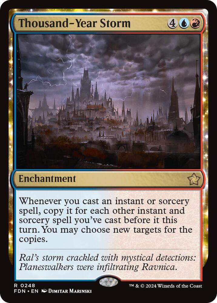 Thousand-Year Storm, FDN, 248, NM, Foil