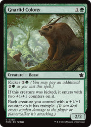 Gnarlid Colony, FDN, 224, NM, Foil