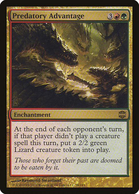 Predatory Advantage front