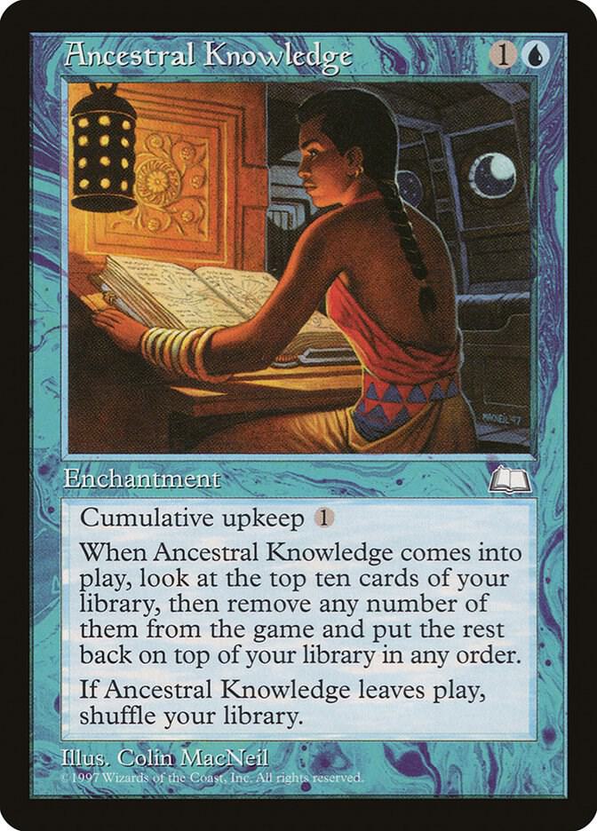 Ancestral Knowledge,, 32, Near Mint, Normal