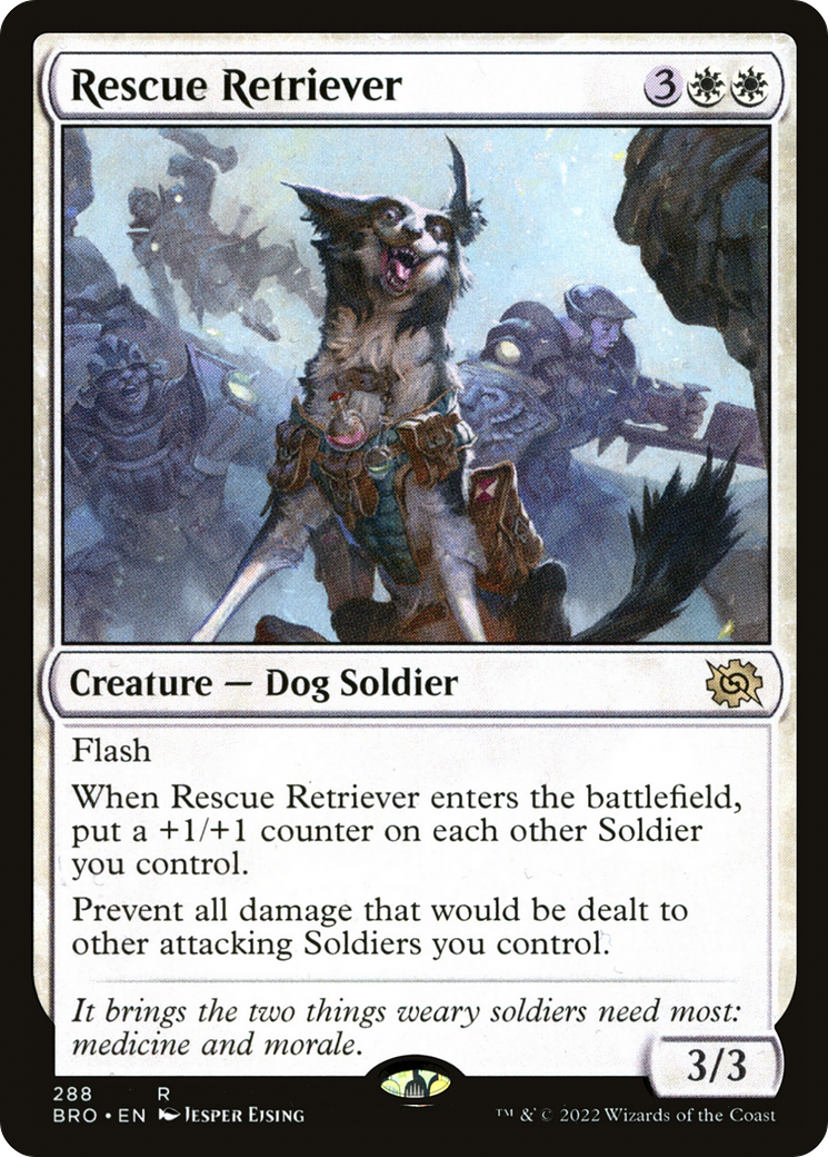 Rescue Retriever (BRO) 288 - WZRD TCG