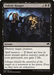 Unholy Hunger front