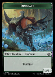 Dinosaur front