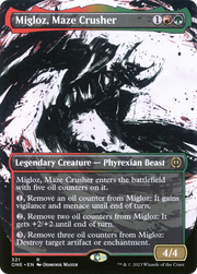 Migloz, Maze Crusher (ONE) 321 - WZRD TCG