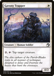 Gavony Trapper (MID) 22 - WZRD TCG