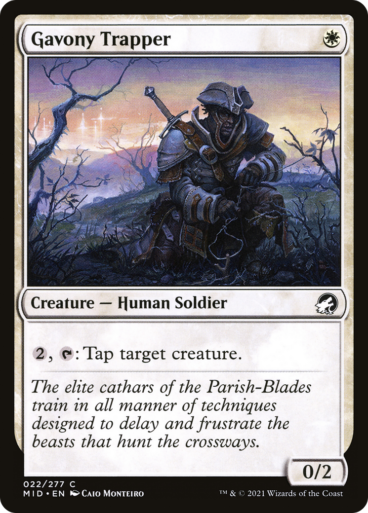 Gavony Trapper (MID) 22 - WZRD TCG