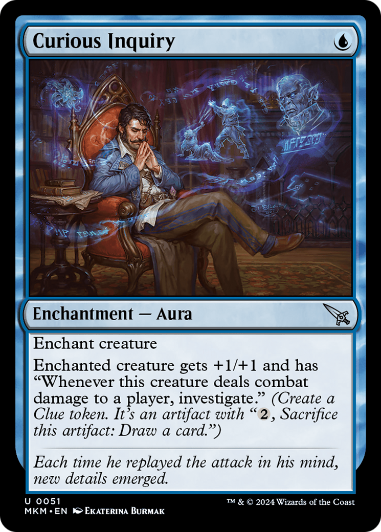 Curious Inquiry (MKM) 51 - WZRD TCG
