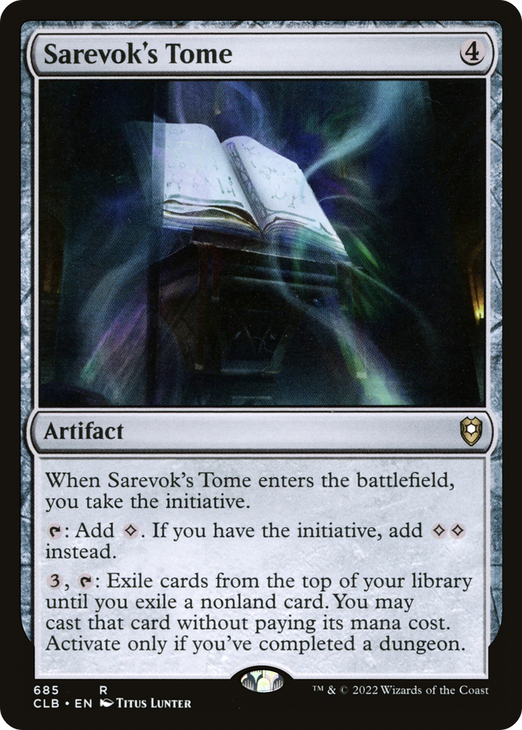 Sarevok's Tome (CLB) 685