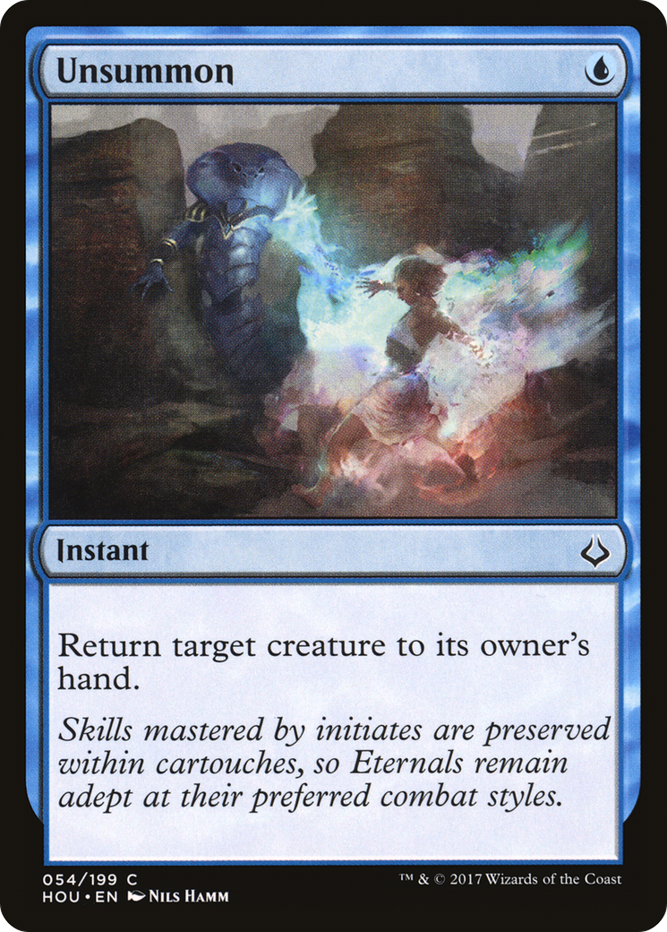 Unsummon (HOU) 54 - WZRD TCG