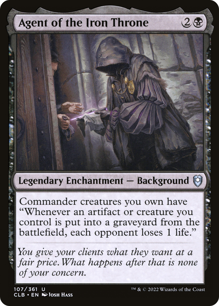 Agent of the Iron Throne (CLB) 107