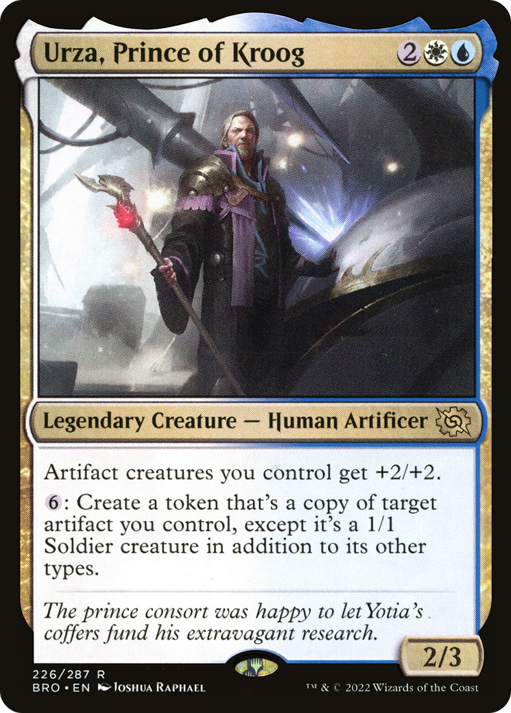 Urza, Prince of Kroog (BRO) 226