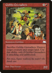 Goblin Grenadiers (WTH) 104 - WZRD TCG