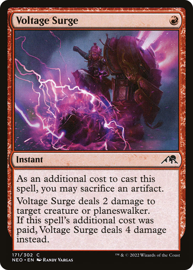 Voltage Surge (NEO) 171 - WZRD TCG