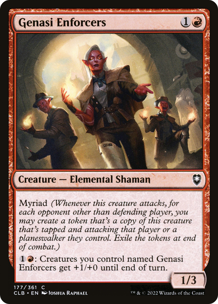 Genasi Enforcers (CLB) 177