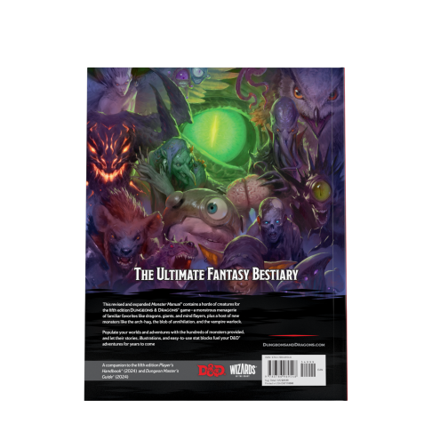 Dungeons & Dragons 2024 - Monster Manual - WZRD TCG