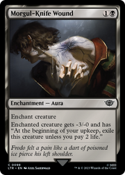 Morgul-Knife Wound (LTR) 98 - WZRD TCG