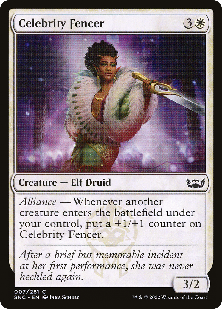 Celebrity Fencer (SNC) 7 - WZRD TCG
