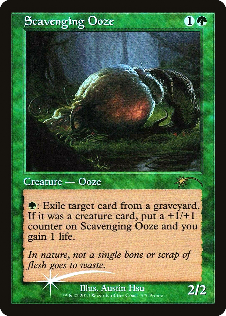 Scavenging Ooze (PLG21) 5 - WZRD TCG