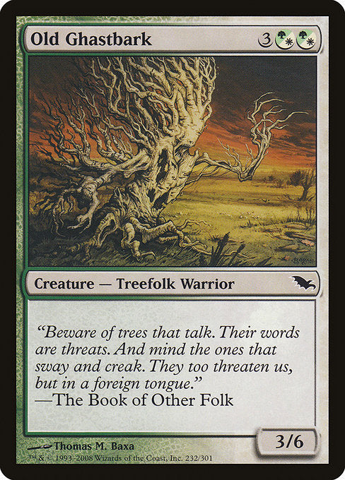 Old Ghastbark front
