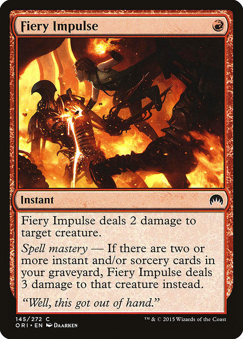 Fiery Impulse front