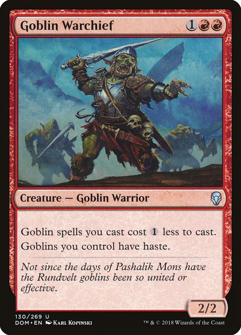 Goblin Warchief front