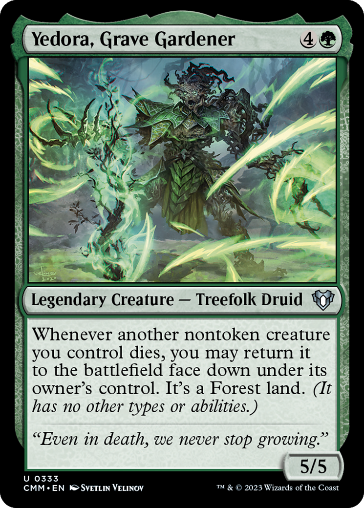 Yedora, Grave Gardener (CMM) 333 - WZRD TCG