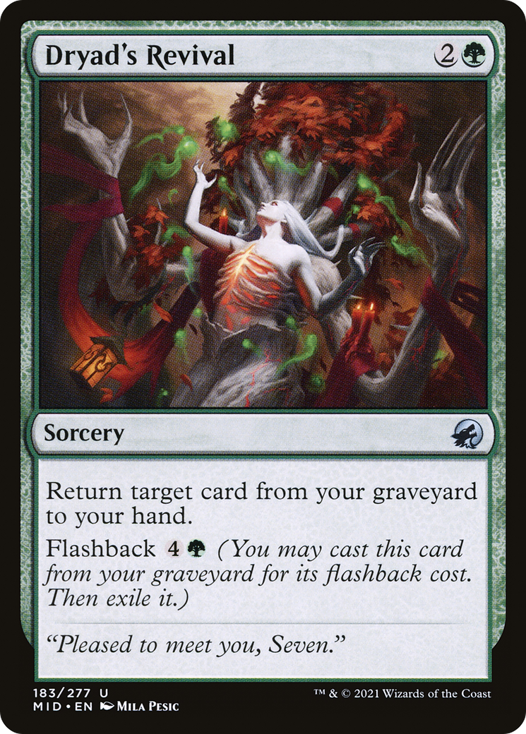 Dryad's Revival (MID) 183 - WZRD TCG