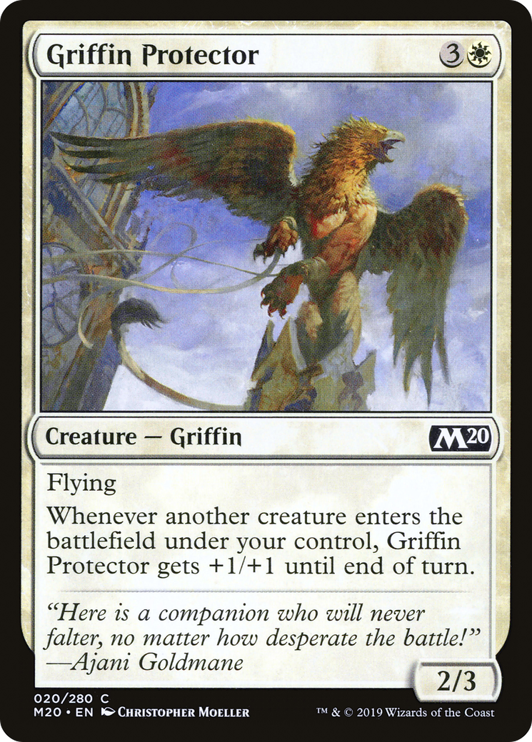 Griffin Protector (M20) 20 - WZRD TCG
