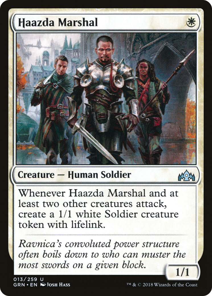 Haazda Marshal (GRN) 13 - WZRD TCG