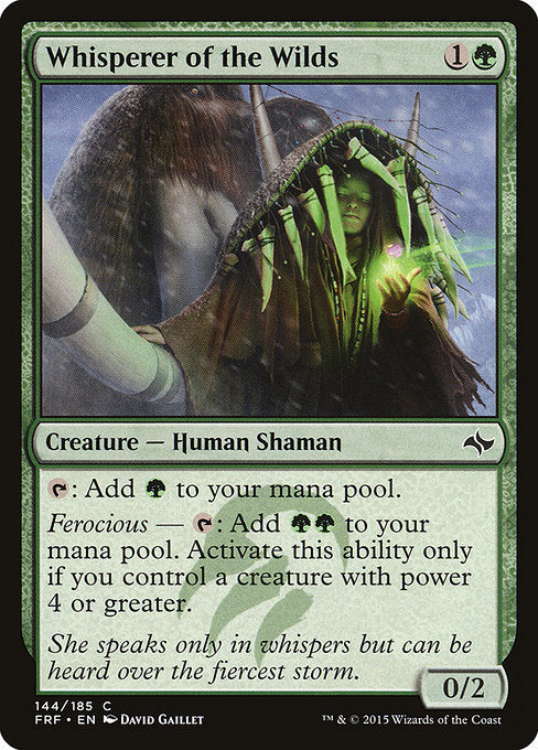 Whisperer of the Wilds front