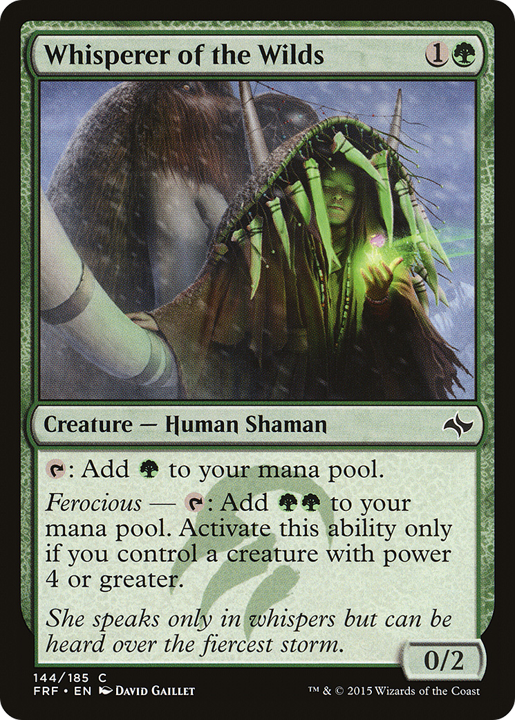 Whisperer of the Wilds (FRF) 144