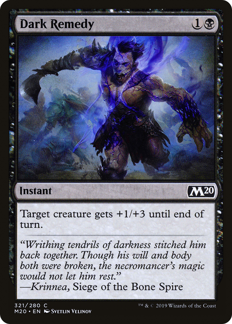 Dark Remedy (M20) 321 - WZRD TCG