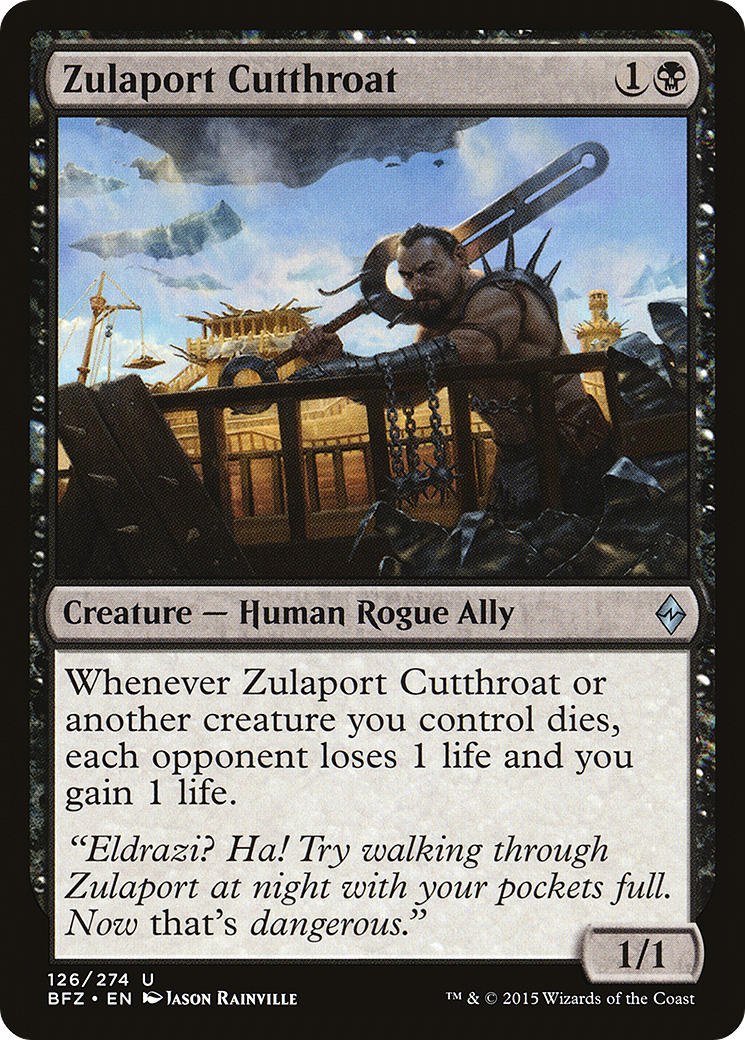 Zulaport Cutthroat (BFZ) 126