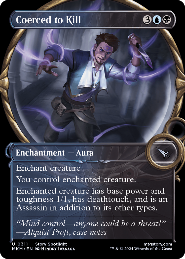 Coerced to Kill (MKM) 311 - WZRD TCG