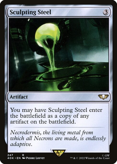 Sculpting Steel front