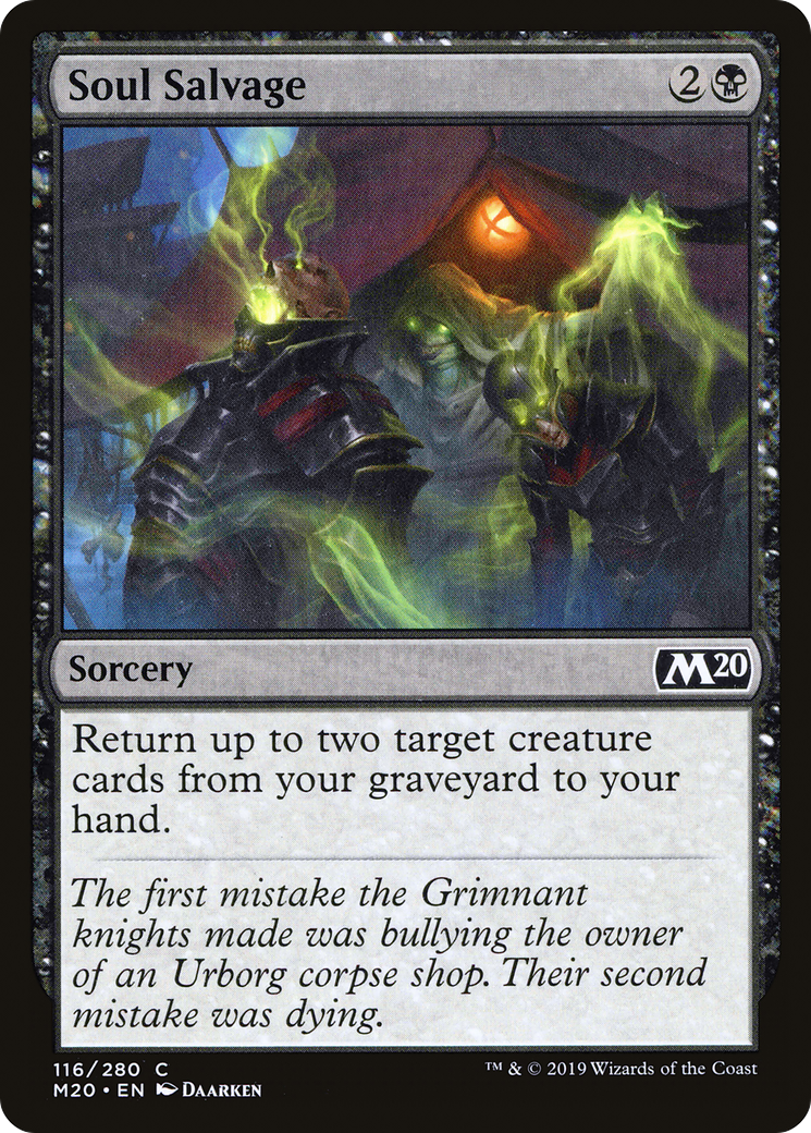 Soul Salvage (M20) 116 - WZRD TCG