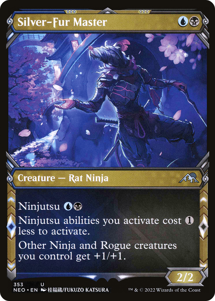 Silver-Fur Master (NEO) 353 - WZRD TCG