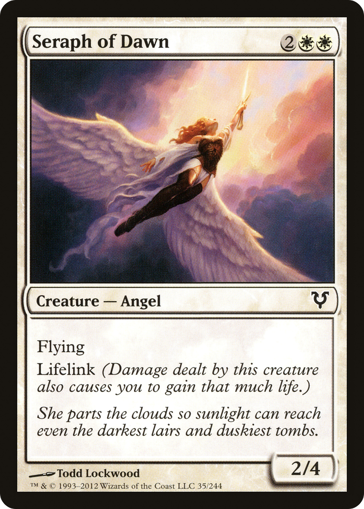 Seraph of Dawn (AVR) 35 - WZRD TCG