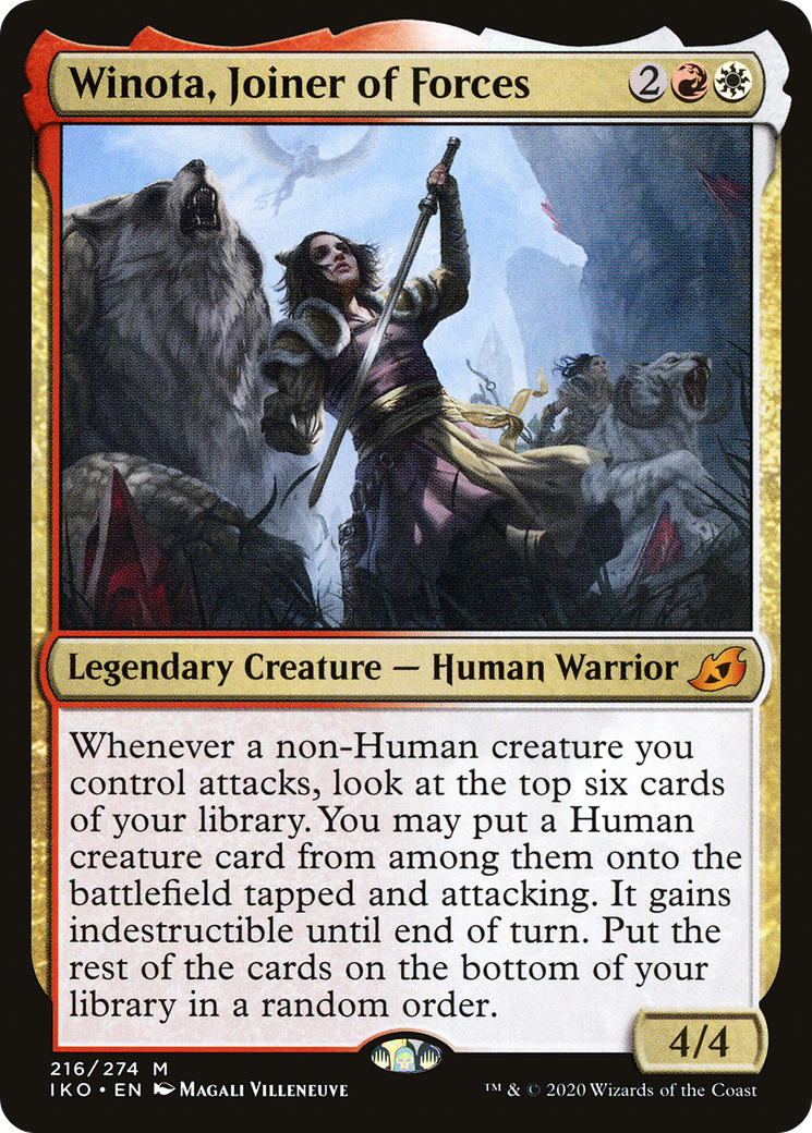 Winota, Joiner of Forces (IKO) 216