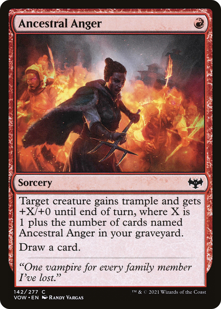 Ancestral Anger (VOW) 142 - WZRD TCG