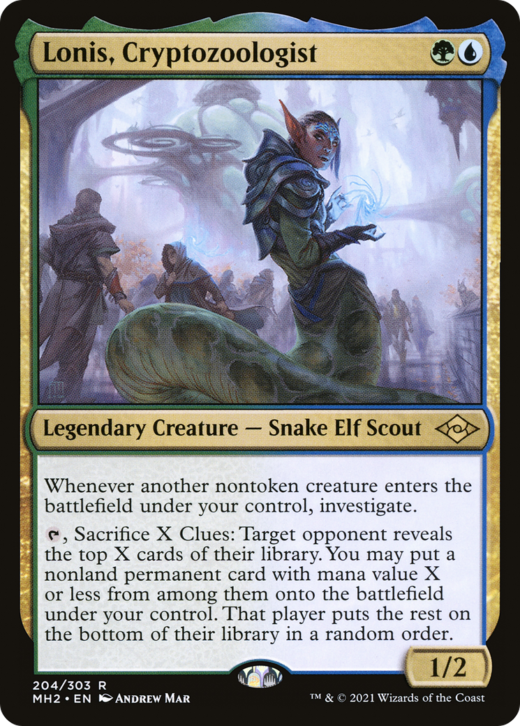 Lonis, Cryptozoologist (MH2) 204