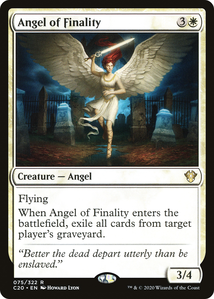 Angel of Finality (C20) 75