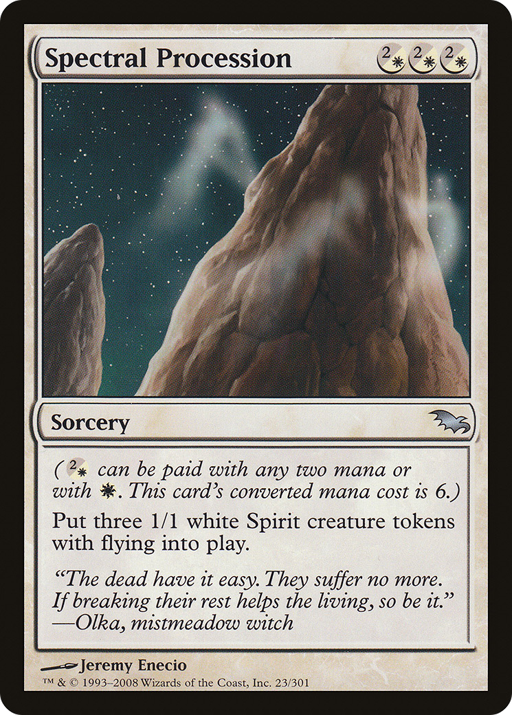 Spectral Procession (SHM) 23 - WZRD TCG