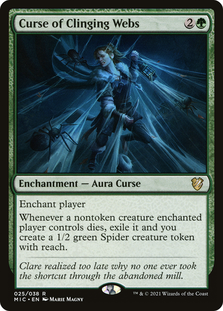 Curse of Clinging Webs (MIC) 25