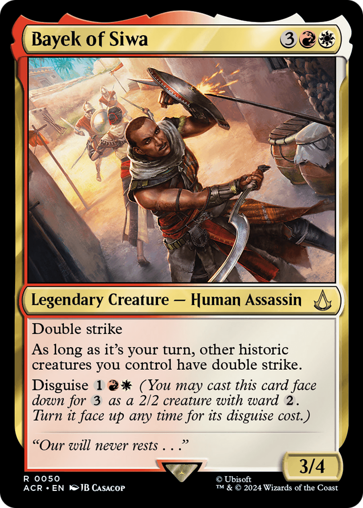 Bayek of Siwa (ACR) 50
