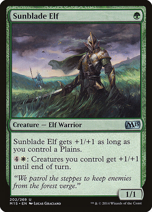 Sunblade Elf front