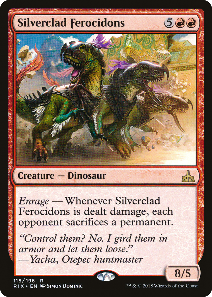 Silverclad Ferocidons (RIX) 115