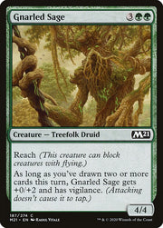Gnarled Sage front