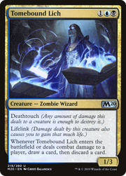 Tomebound Lich (M20) 219 - WZRD TCG