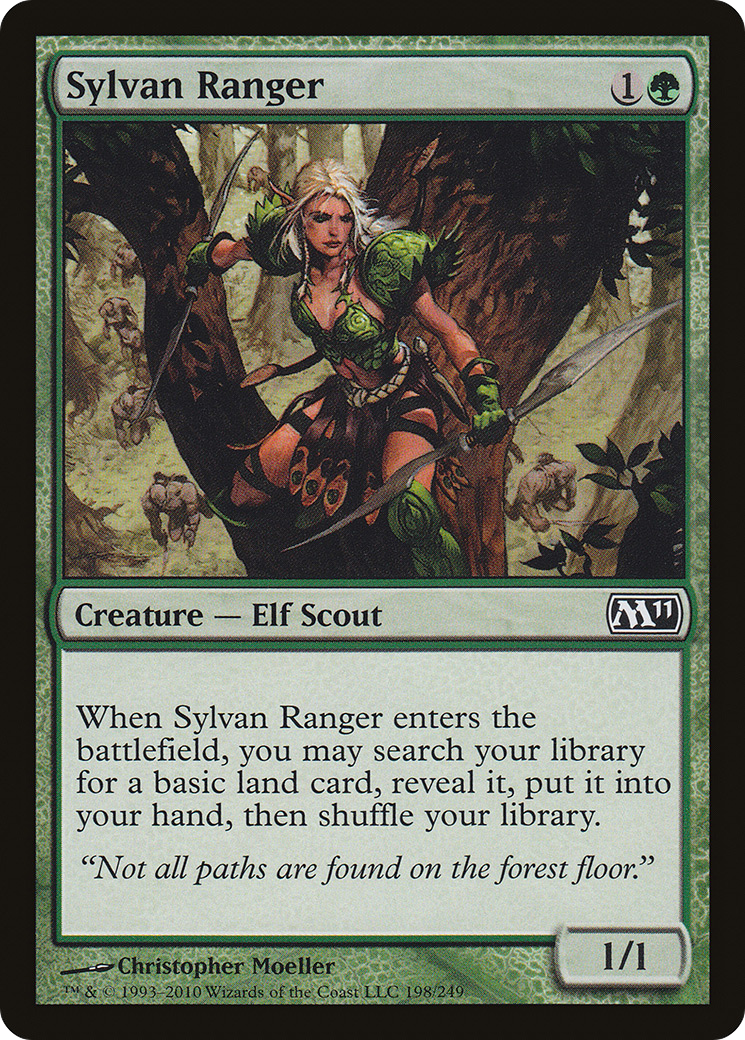 Sylvan Ranger (M11) 198 - WZRD TCG